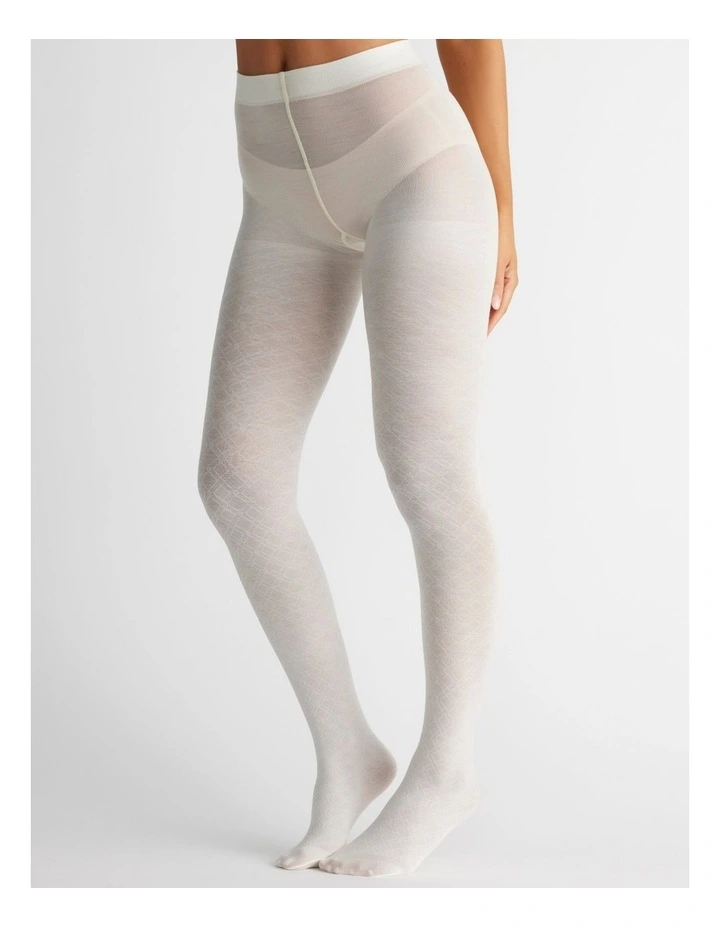 Superfine Merino Wool Tight Honeycomb 1 Pack in Ivory image 1