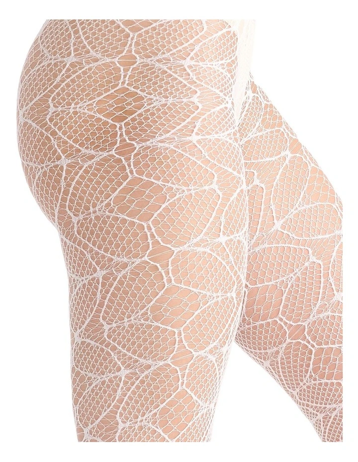 Petal Lace Tight in White image 5