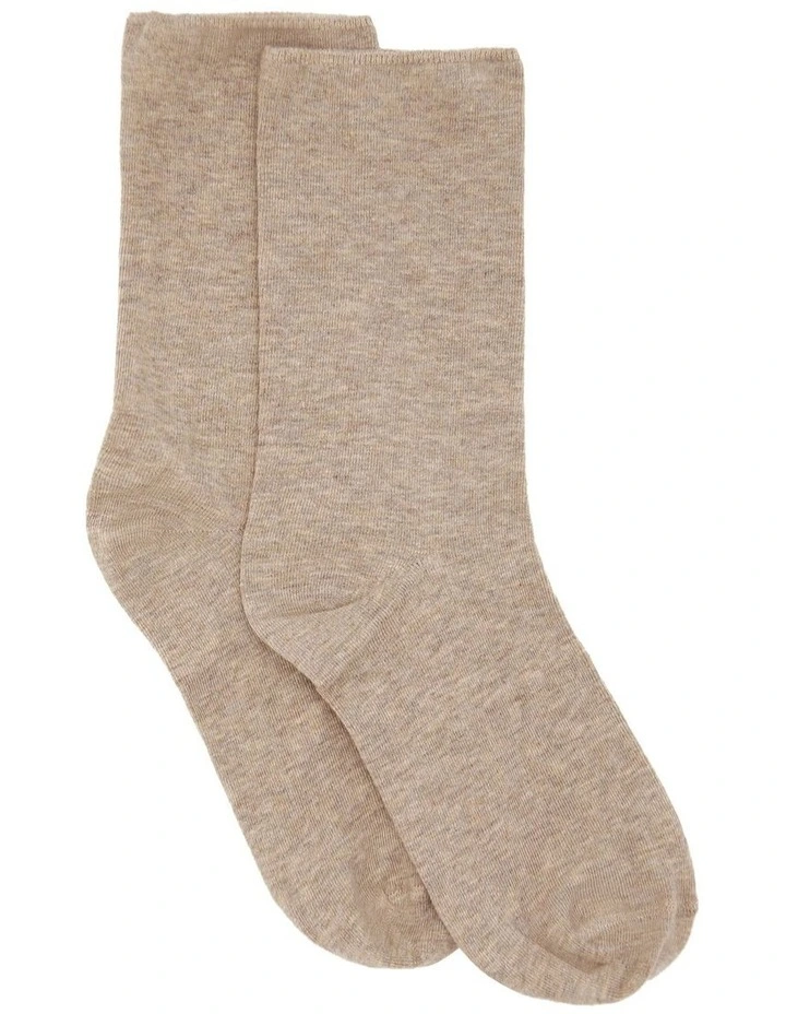 Comfort Top Sock in Nutmeg image 1