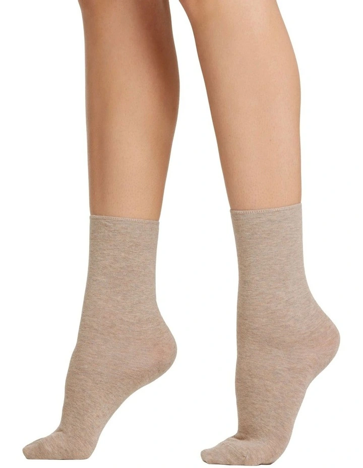 Comfort Top Sock in Nutmeg image 4