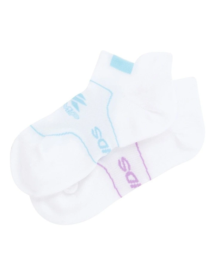 Womens X-Temp Sport Low Cut Socks 2 Pack in Pack 68 image 2