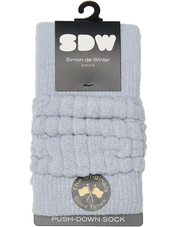 Slouch Socks 1 Pack in Skyway image 2