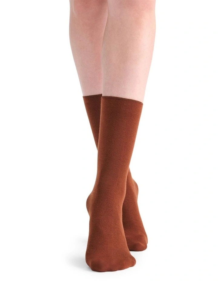 Comfort Top Sock in Sienna image 3
