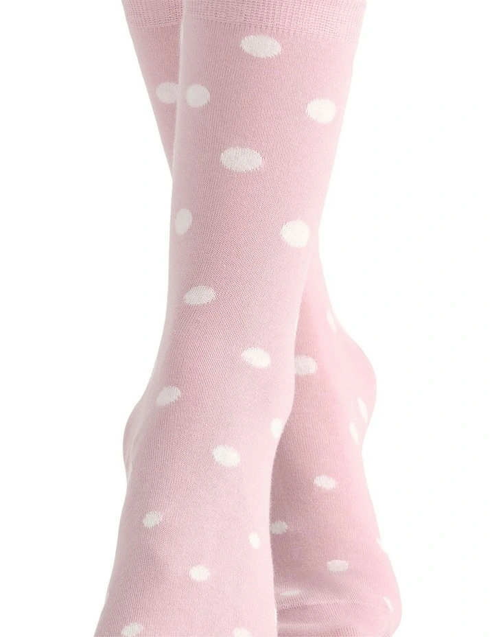 Gigi Spot Crew Sock in Tulle image 5