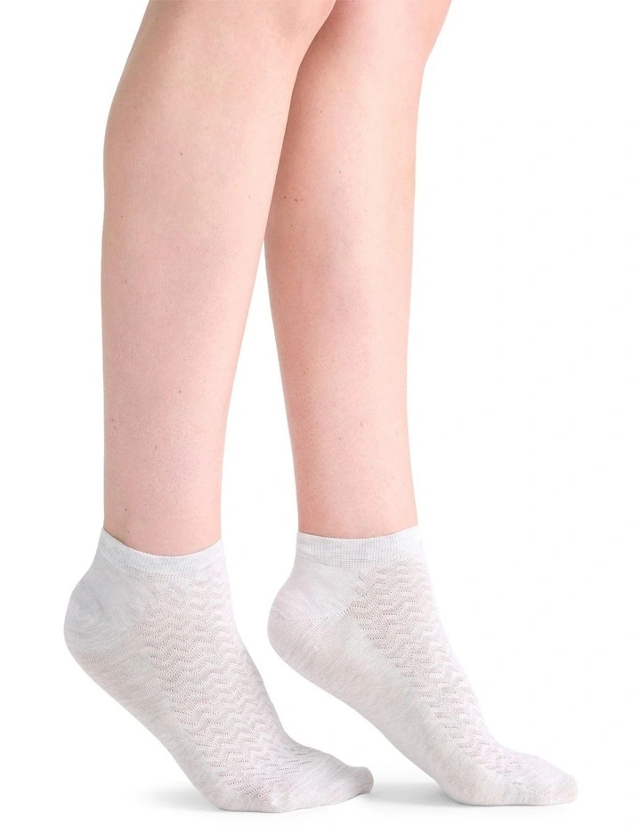 Levante Sienna Low Cut Sock 2 Pack in Tulle and Mist image 6