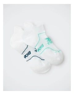 Womens X-Temp Sport Low Cut Socks 2 Pack in Pack 70