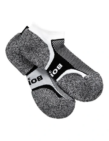 Ultimate Comfort Low Cut Socks x 2 in Multicolor