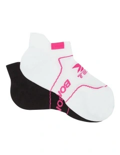 X-Temp Sport Low Cut Socks 2 Pack in Multi