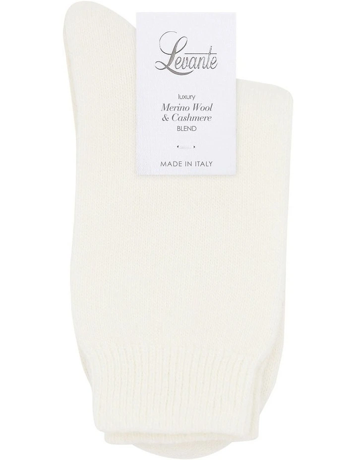 Pina Crew Sock in Cream image 2
