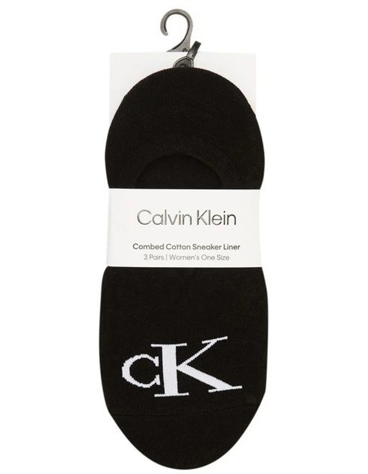 Monogram Liner 3 Pack in Black image 1