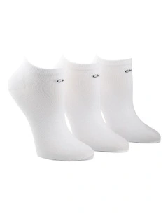 Ankle Sock 3 Pack in White