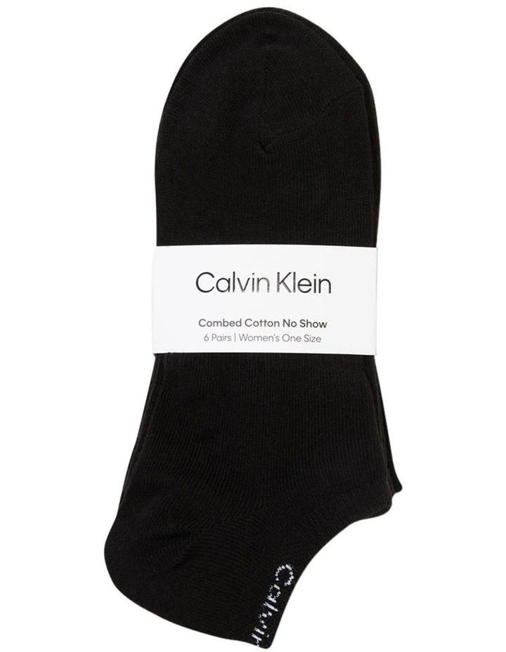 Calvin Klein Women's Logo Liner 6pk Black image 1