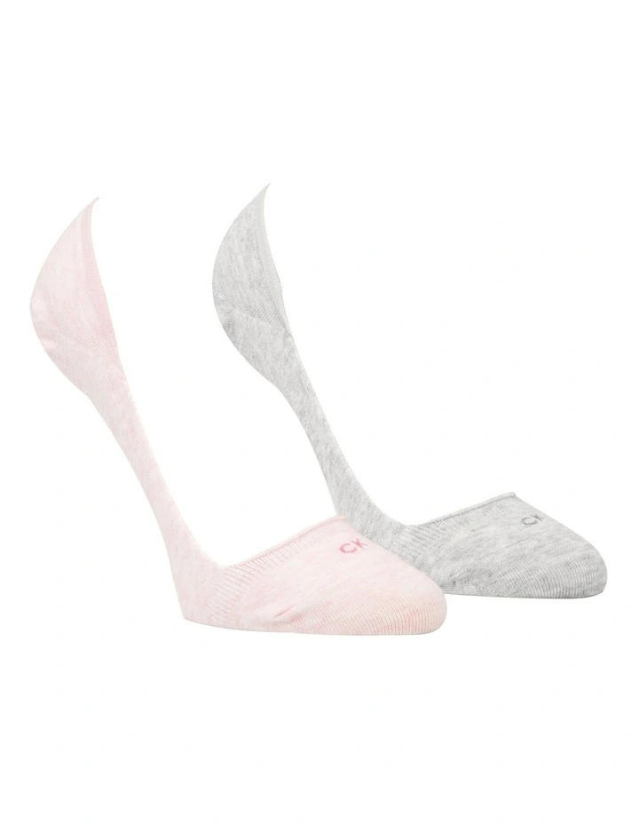 Logo Socks 2 Pack in Assorted image 2
