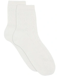 Mia Pointelle in Cream