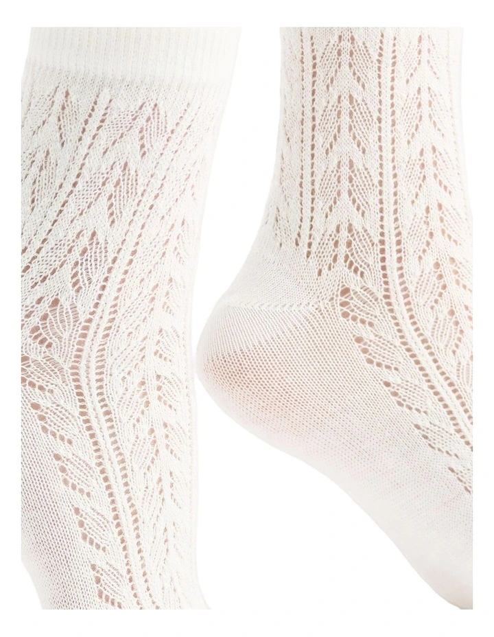 Mia Pointelle in Cream image 5