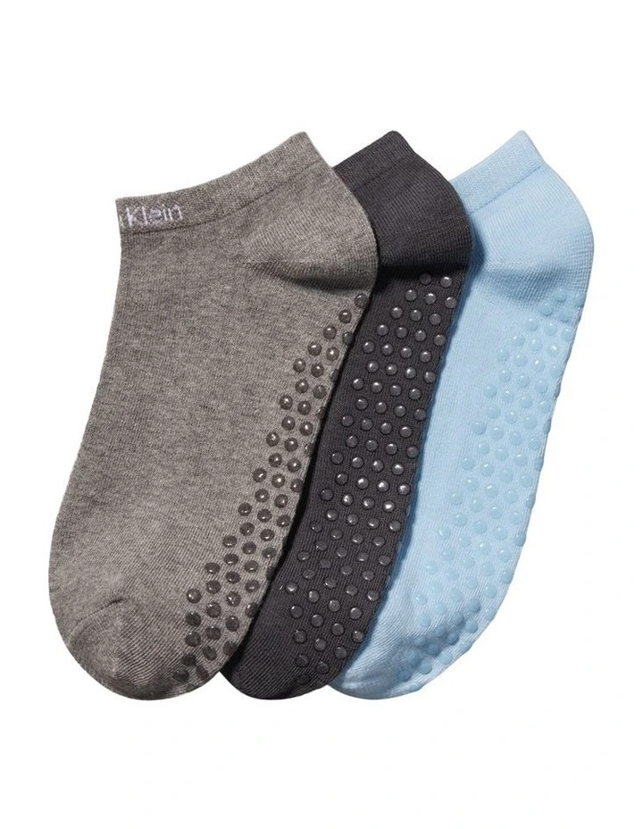 Grip Womens Socks of 3 Pack in Multi image 1