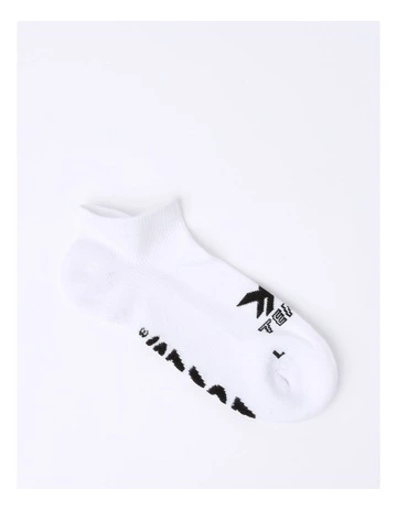 Xtemp Low Cut 3 Pack Socks in White