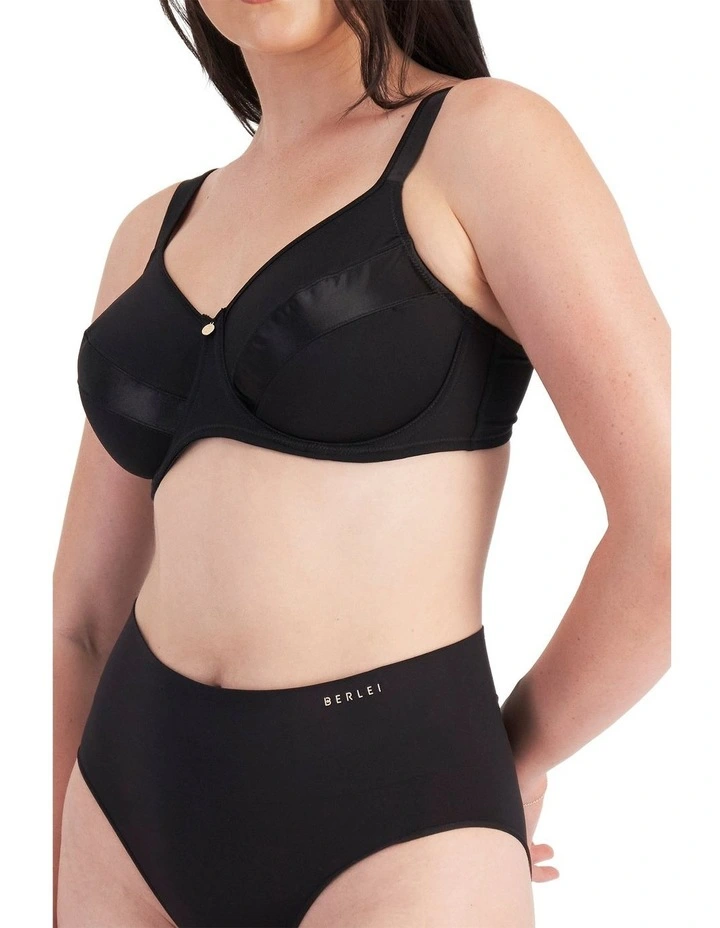 Minimising Bra in Black image 3