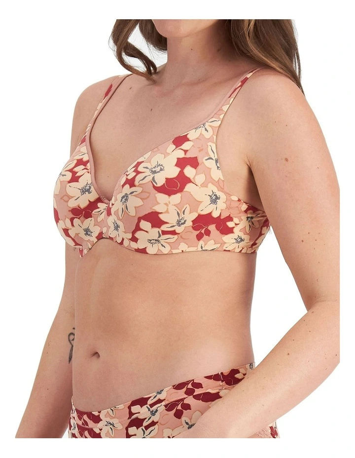 There Contour Bra in Print P6R image 3