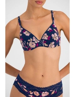 Barely There Contour Bra in Jardin De Minuit
