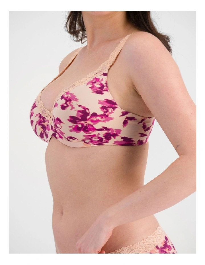 Barely There Luxe Contour Bra in Fleur De Eva image 3