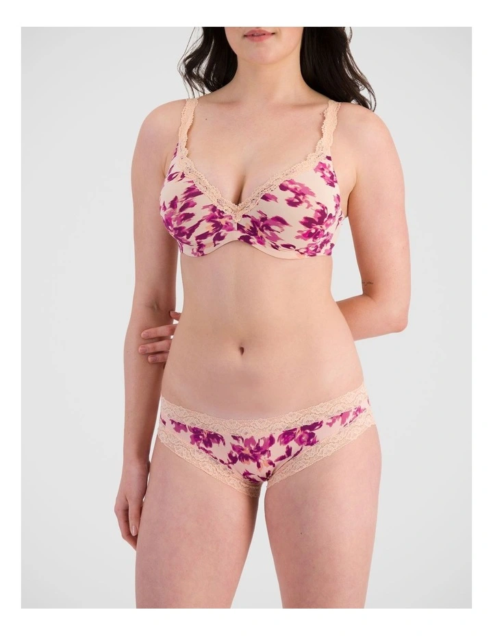Barely There Luxe Contour Bra in Fleur De Eva image 4