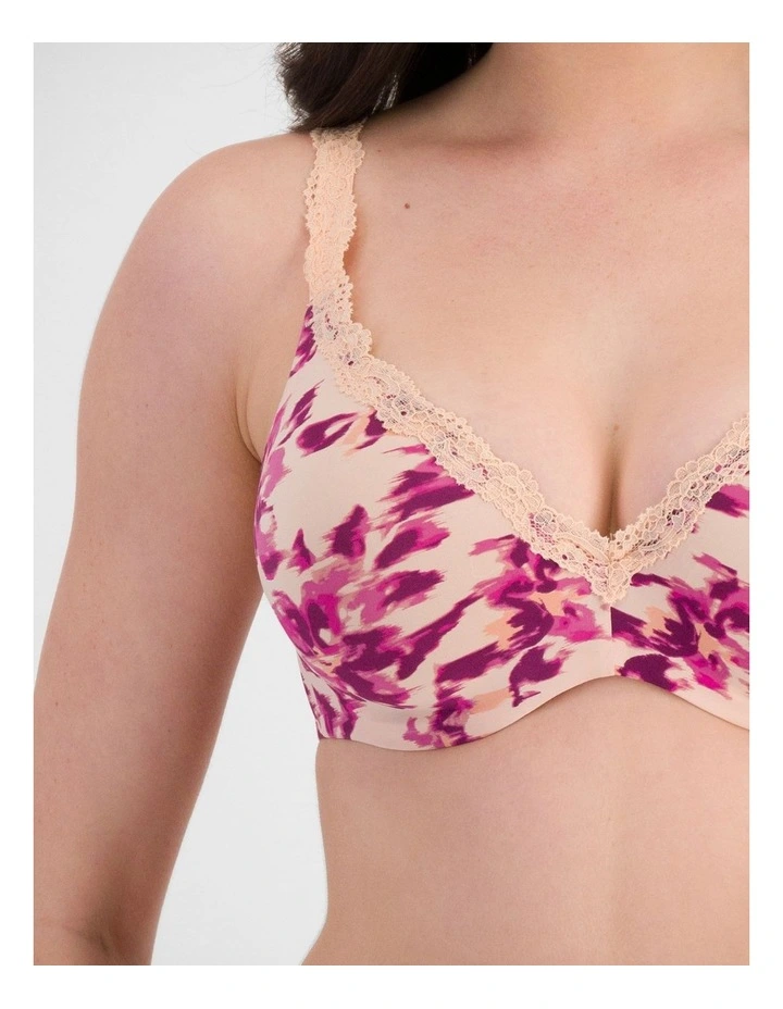 Barely There Luxe Contour Bra in Fleur De Eva image 5