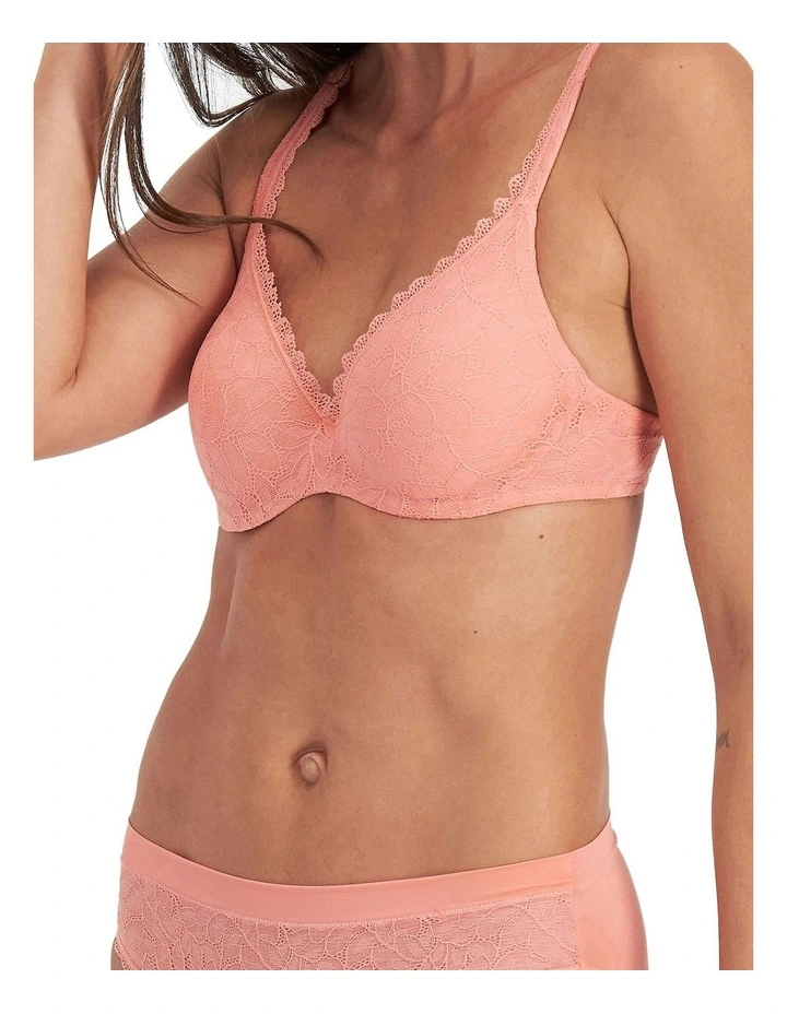 There Lace Contour Bra in Spiceberry image 5