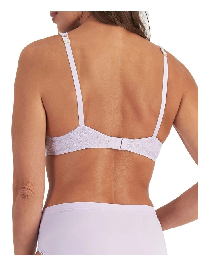 There Lace Contour Bra in Candytuft image 2