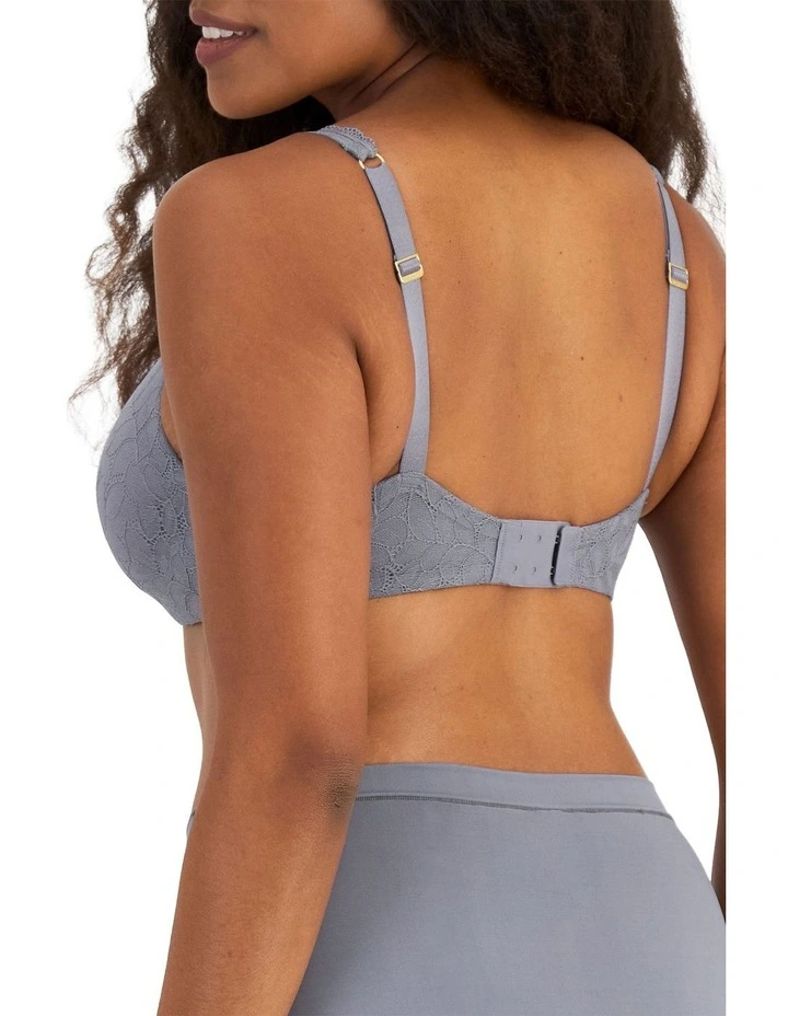 There Lace Contour Bra in Paris Purple image 2