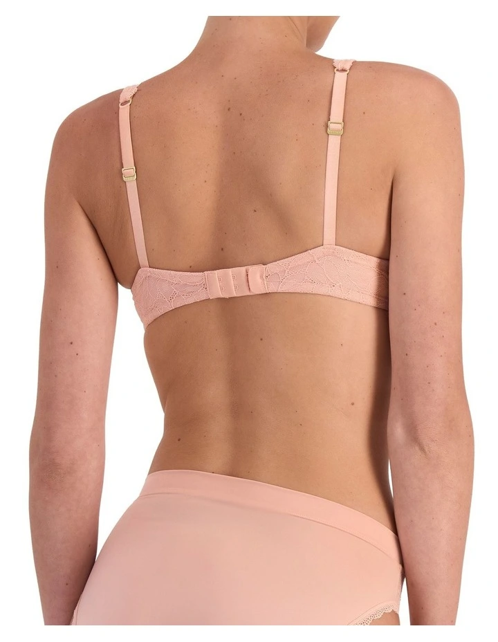 There Lace Contour Bra in Perpetual Pink image 2