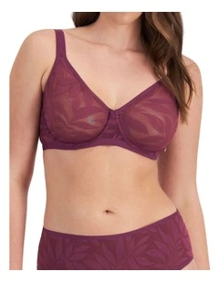 Because Minimiser Bra in Purple