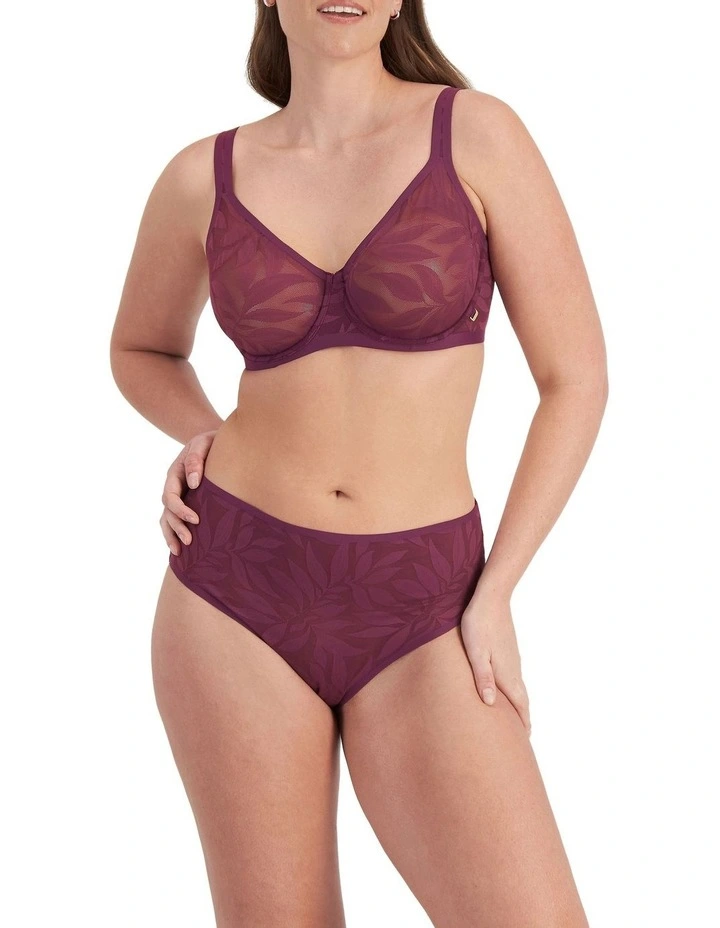 Because Minimiser Bra in Purple image 4