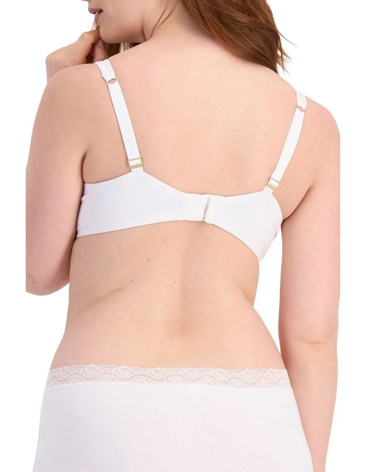 There Breathe T-shirt Bra in White image 2