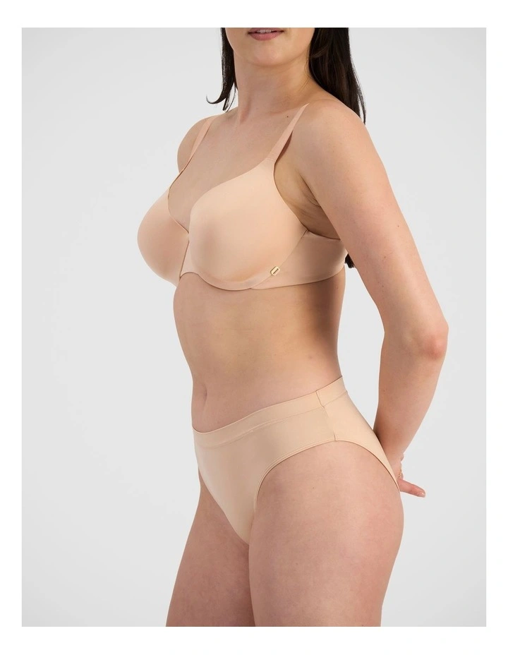 Because Lightly Lined Full Coverage Bra in Blushed Silk image 3