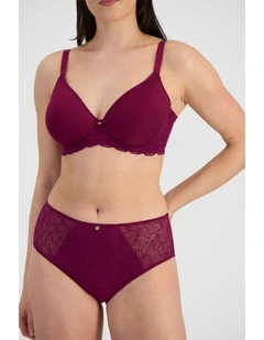 Lift & Shape T-Shirt Spacer Bra in Smoked Eggplant