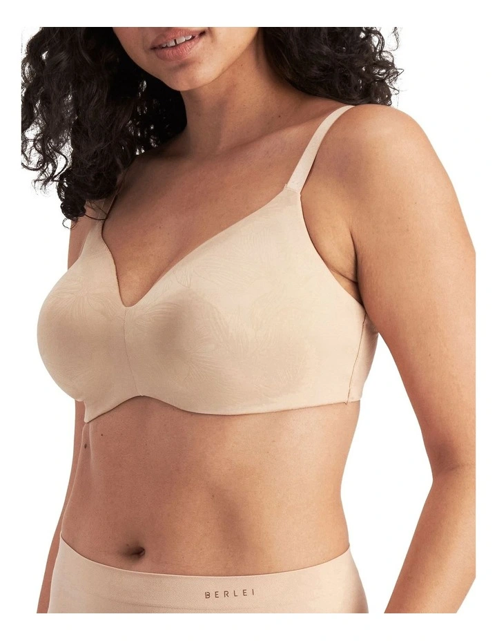 Breathe Lift & Shape Wirefree Bra in Print image 3
