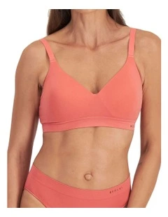 UnderState Seamless Bra in Dusty Red
