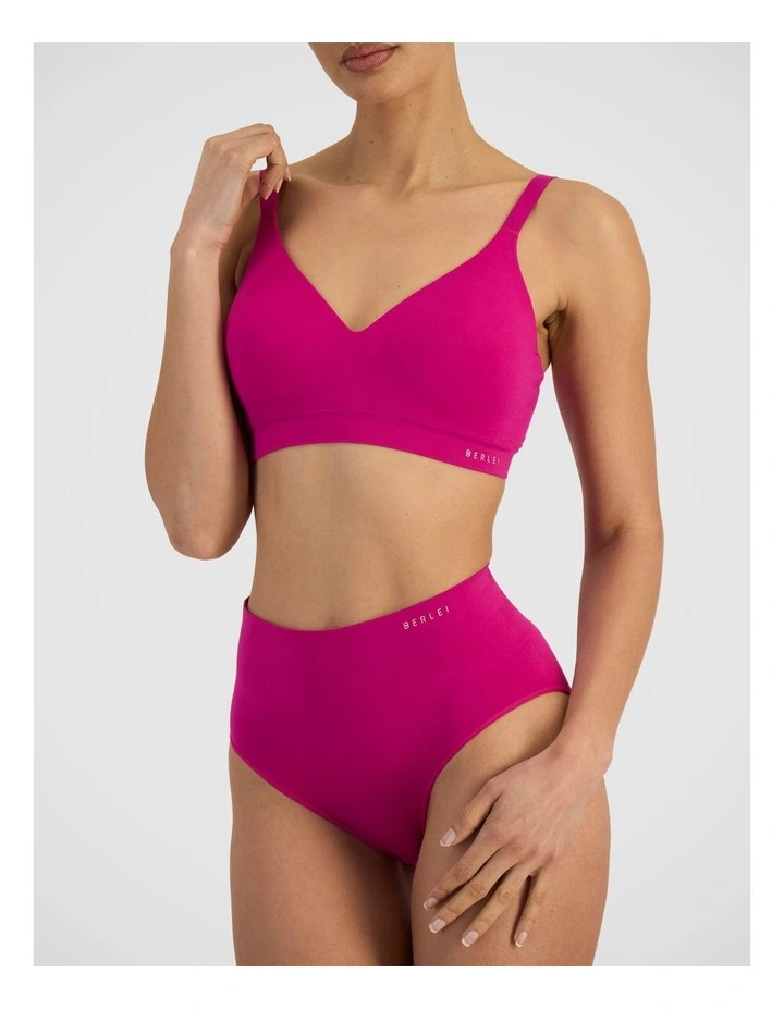 UnderState Seamless Bra in Electric Rose image 3