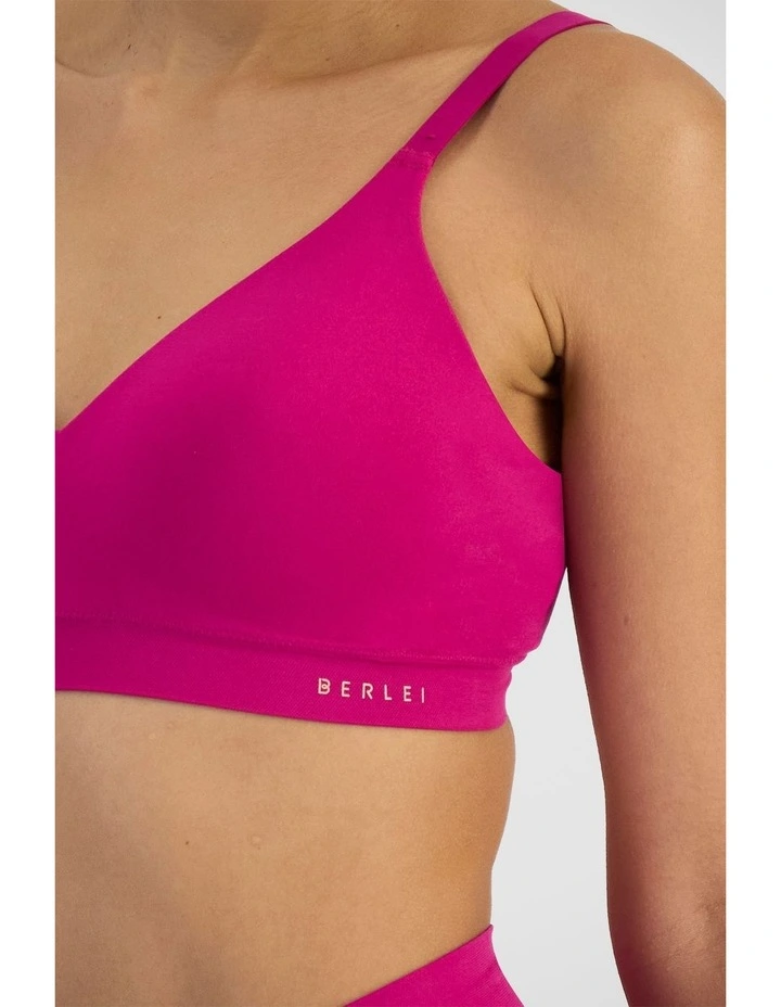 UnderState Seamless Bra in Electric Rose image 4