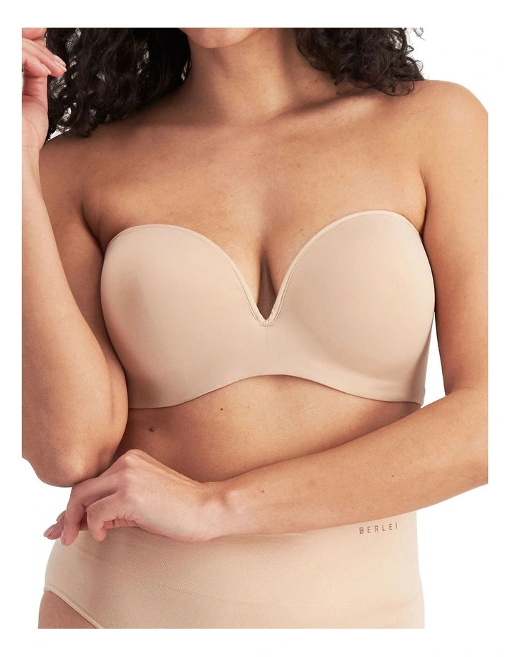 Barely There Strapless Bra in Natural Beige image 5
