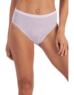 There Lace Full Brief in Candytuft
