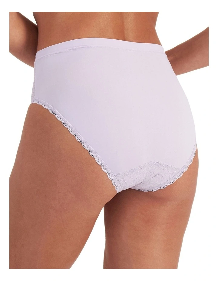 There Lace Full Brief in Candytuft image 2