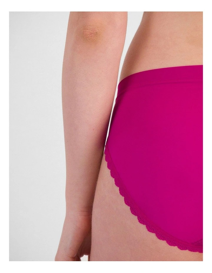 Barely There Lace Bikini in Electric Rose image 6