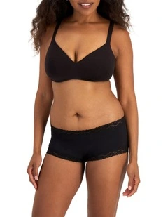 Marais Cotton Full Brief in Black