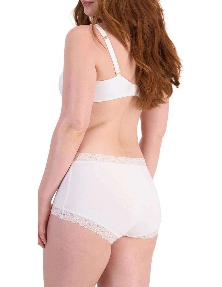 Marais Cotton Full Brief in White image 2