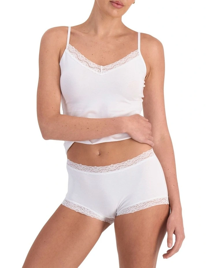 Marais Cotton Full Brief in White image 4