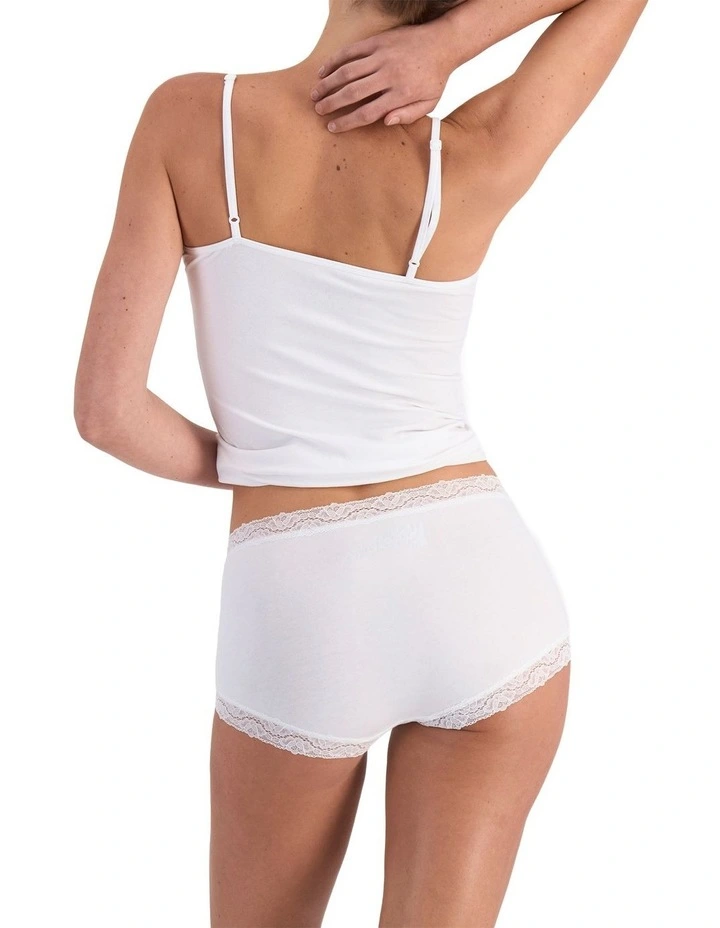 Marais Cotton Full Brief in White image 5