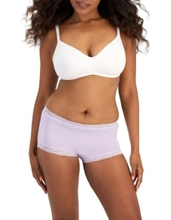 Marais Cotton Full Brief in Candytuft