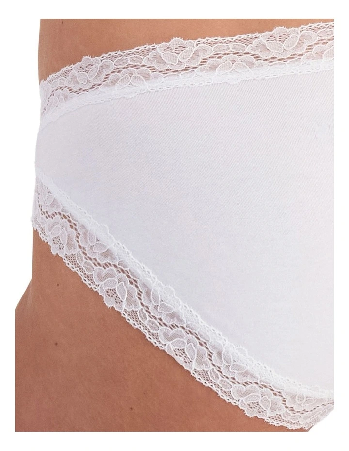 Marais Cotton Bikini in White image 4